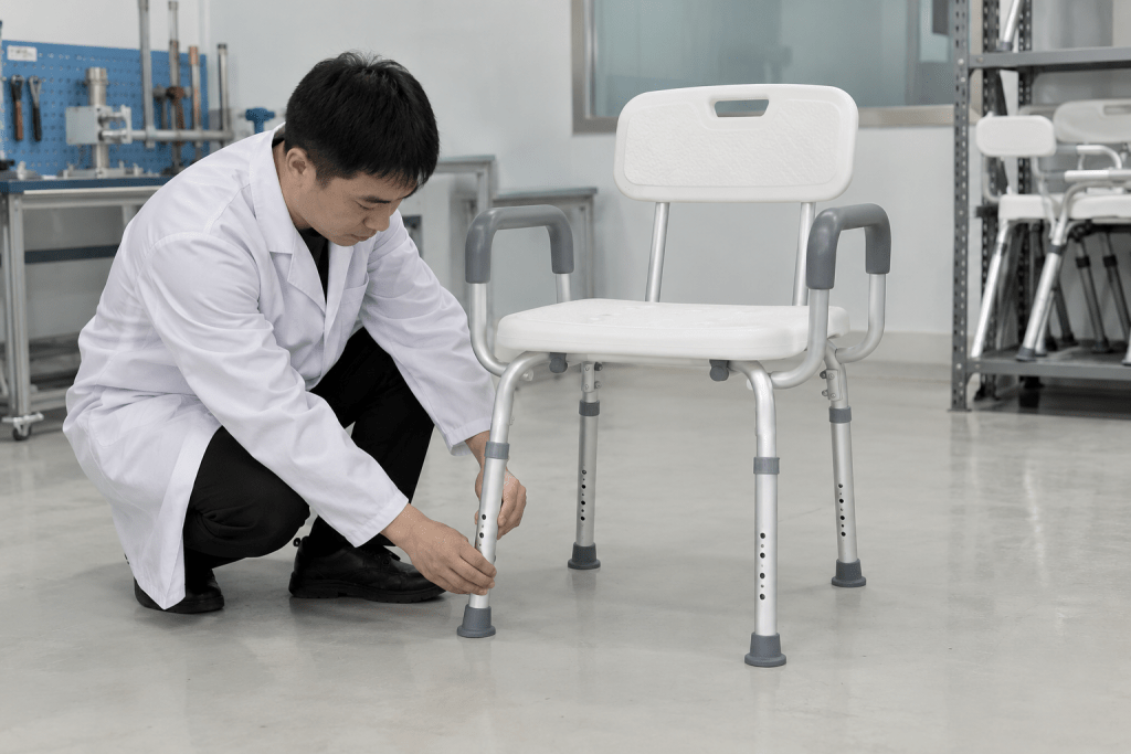 How Does an Adjustable-Height Shower Chair Improve Fit for B2B buyers