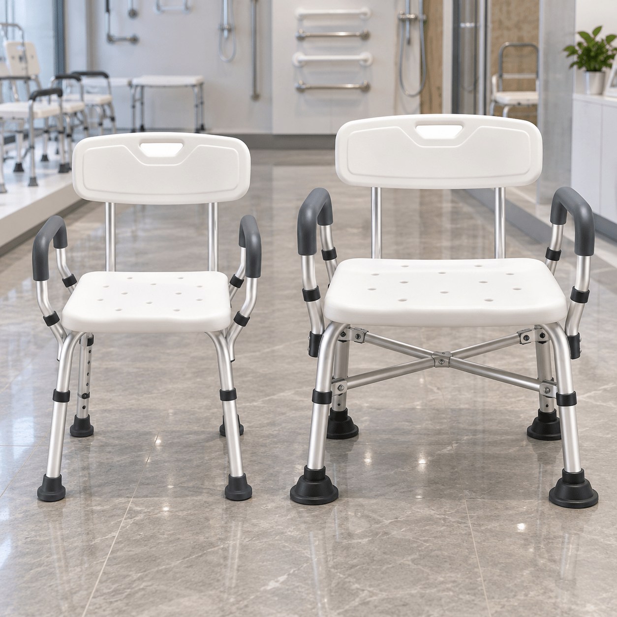 Standard and heavy-duty unbranded chair frames