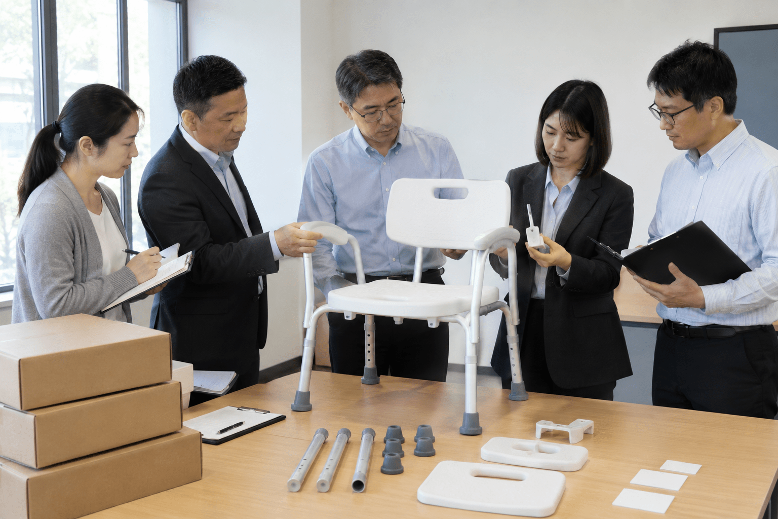 Facility procurement approval meeting