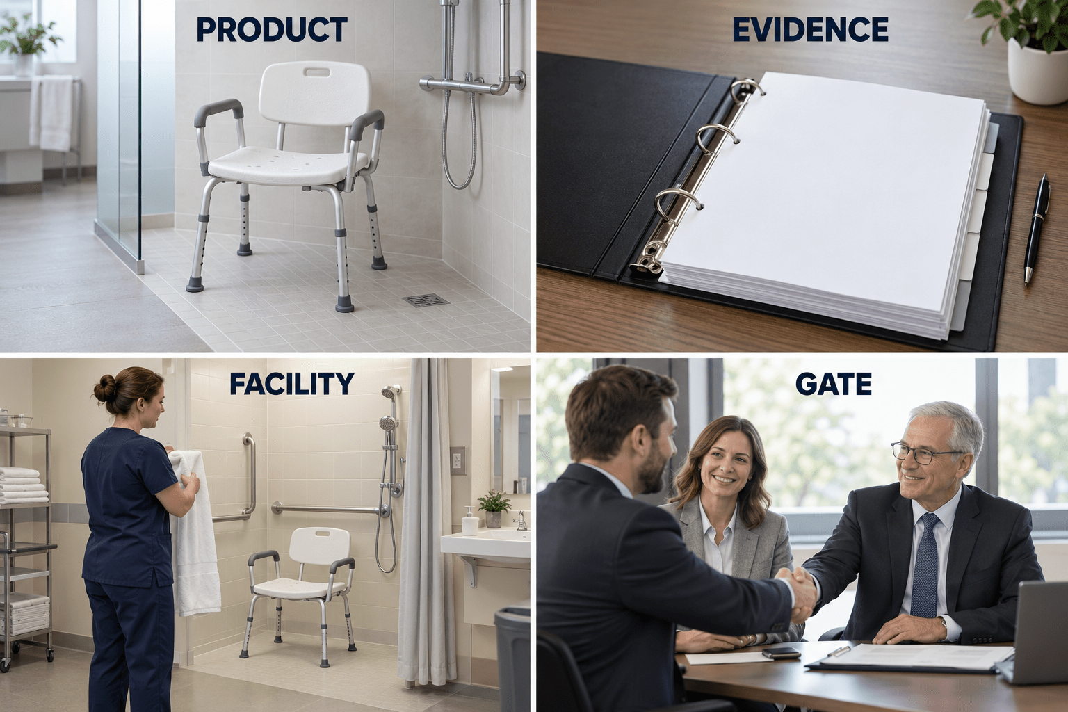 Configuration-evidence matching chart