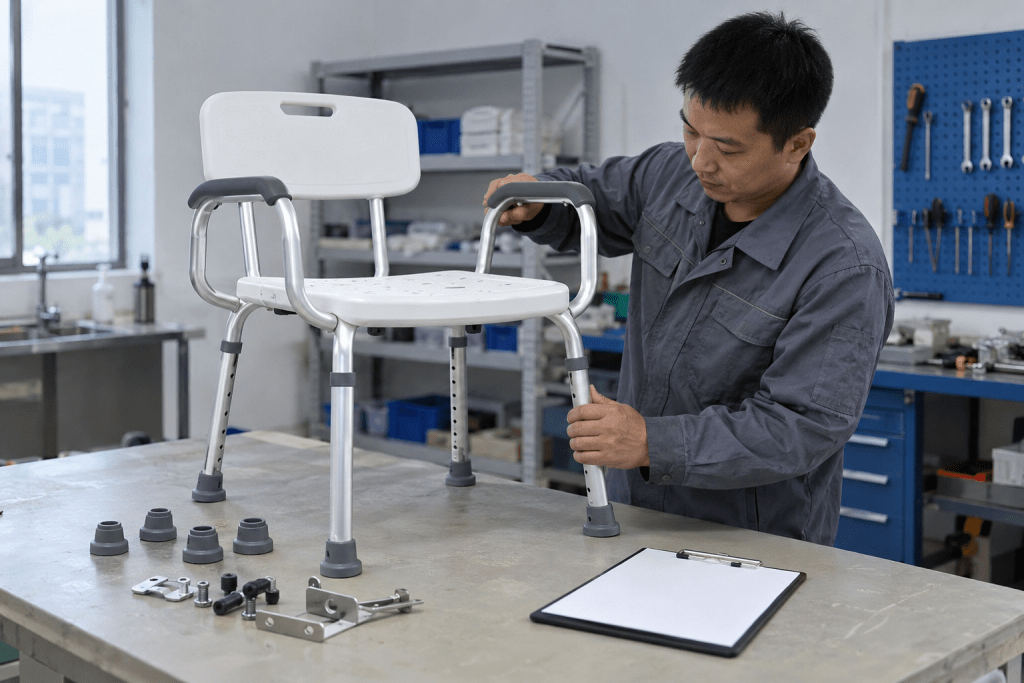What Belongs in a Shower Chair Maintenance Checklist for B2B buyers