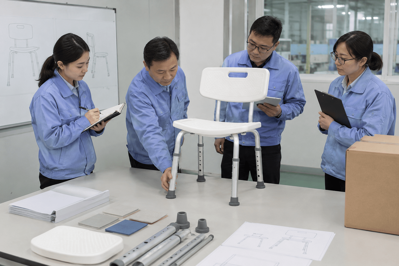 Supplier evidence audit with blank technical files