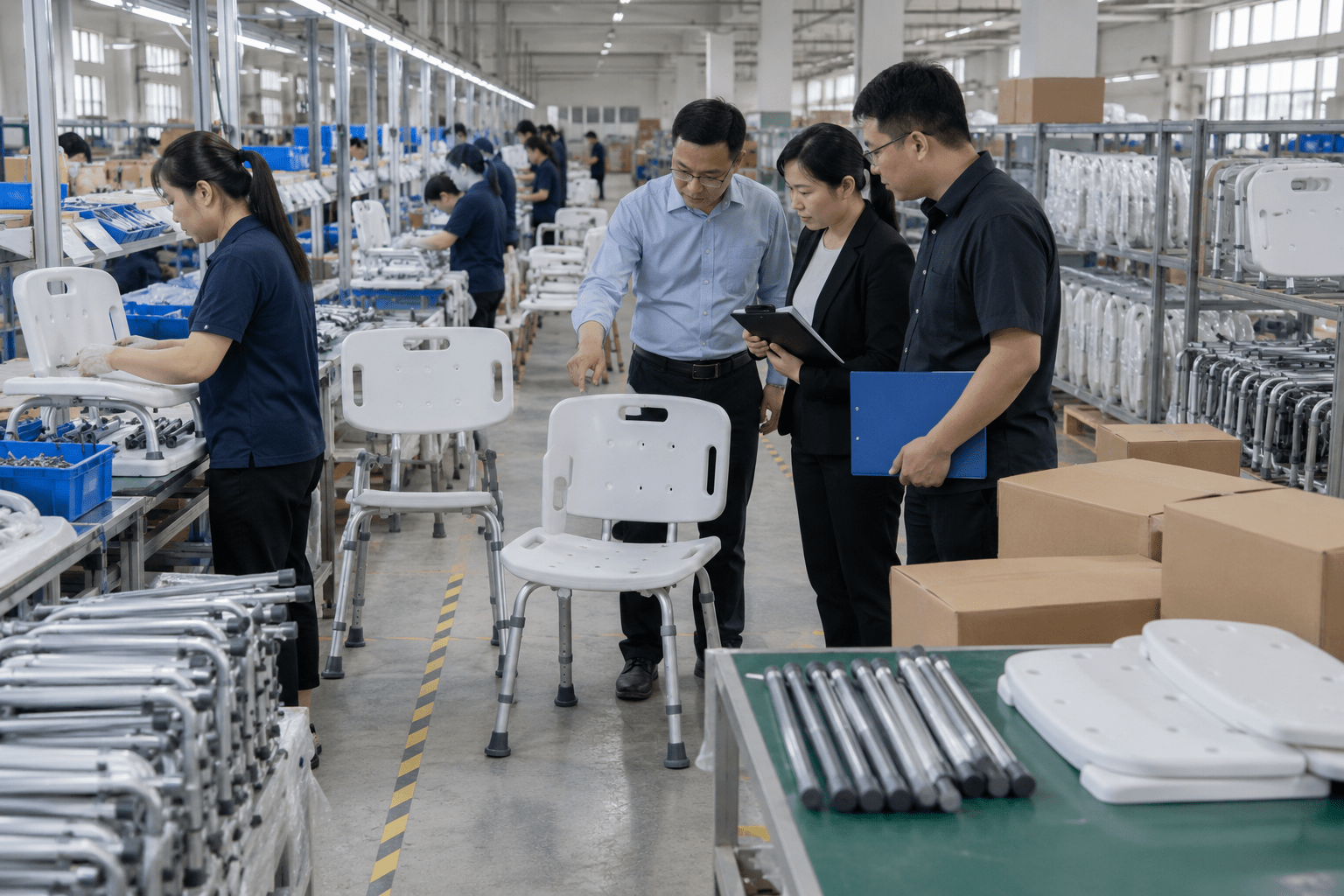 How Do You Compare Shower Chair Manufacturers for B2B buyers