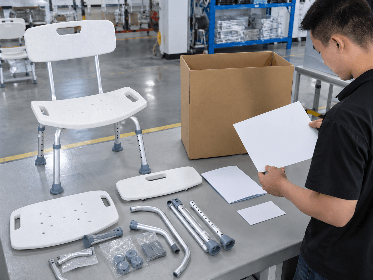 Sample preparation and configuration check