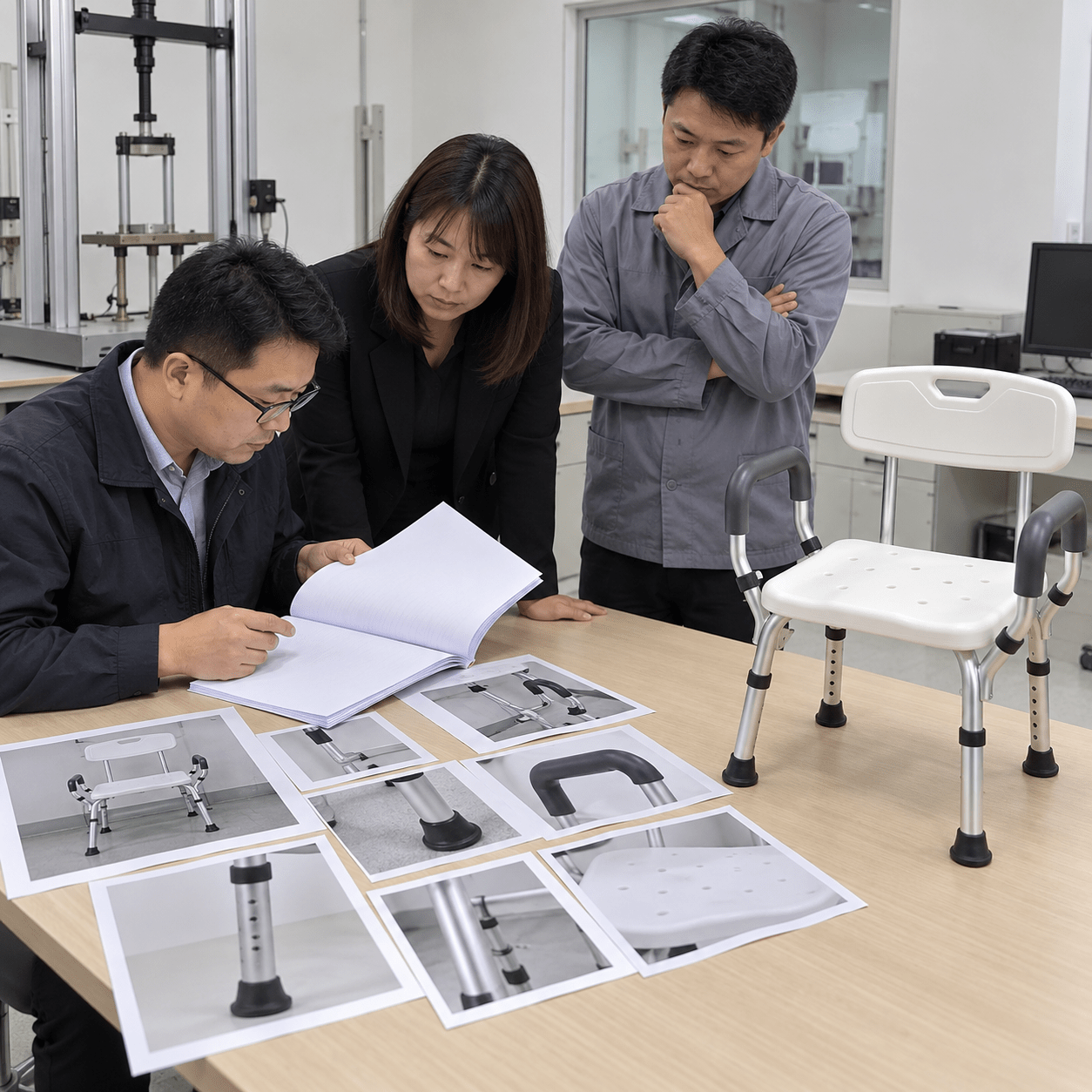 Technical report audit with blank pages