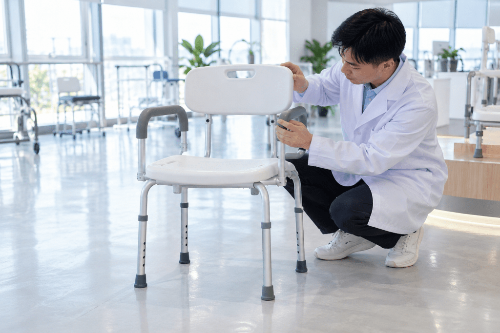 Do Buyers Need a Shower Chair With Arms and Back for B2B buyers