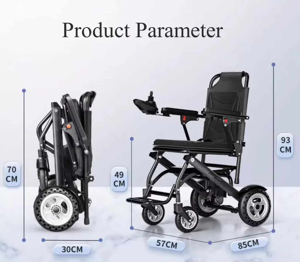 9.8kg electric wheelchair